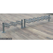 Support vélos simple et fonctionnel - 2 modules : 3 ou 6 places - Fixation sur platine - MERCURE_2