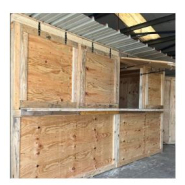 Abri de rangement multi-usage en bois résineux - 6 m² à 12 m² - Toiture en tôle ondulée_2