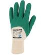 Gants de manutention en latex crêpé 3/4 - Support coton cousu - Poignet tricot - Dos aéré_2