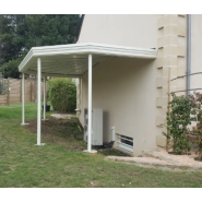 Préau en aluminium sur mesure - économique et écologique - adapté à votre habitation_2