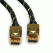 Roline gold câble displayport, v1.4, dp m - dp m, 3 m_2