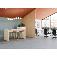 Table coworking très résistante et stable - Haute Share - Design moderne, personnalisable et fabrication française_2