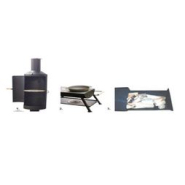 Cuisinière-fumoir à bois extérieure sans toit - Stropuva - Combustion continue et économique_2
