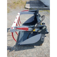 Godet 1,25 m Sonarol avec kit flexible et raccords hydrauliques