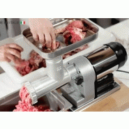 Hachoir à viande électrique n°22 Elegant Tre Spade - 1000W - Acier inoxydable - 80 à 120kg/h_2