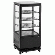 Mini vitrine réfrigérée 75L2T noir 700387 Bartscher_2