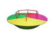 Soucoupe volante en PIN NORD ROUGE - Modèles BAMBIN et JUNIOR - Pour enfants de 3 à 10 ans_2