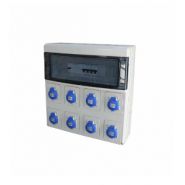 Mcidst0044 - Armoires électriques de chantier - H2MC - fil incandescent 650°C - Coffret tri 40A avec matériel Schneider Electric_2