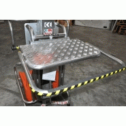 Nacelle automotrice ESCAMOVE 40 Picking - Hauteur de travail 3.96m - Charge 150kg_2