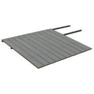 Vidaxl panneaux de terrasse et accessoires wpc marron/gris 20 m² 2,2 m 3070465_2