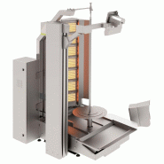 Grill Döner kebab gaz automatique 14 brûleurs max 280 kg_2