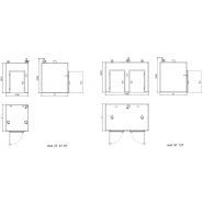 Hw 2 t - Séchoirs à pâtes professionnels - Storci Spa - Capacité 150kg pour nids et formats courts ou longs_2