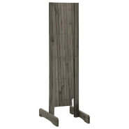 Vidaxl clôture en treillis de jardin gris 150x80 cm bois de sapin 314827_2