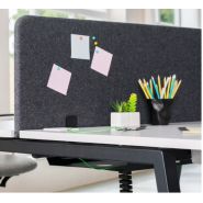 Cs-a - Bureau open space 4 personnes - Kollori - Sobre et design avec piétement A et plateau coulissant_2