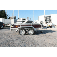 Remorque multi-usages en contreplaqué Finlandais et acier galvanisé Erdé Expert LC 252F