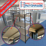 Étagère - Hauteur 2000mm, Longueur 970mm, Profondeur 600mm - Grise anthracite_2