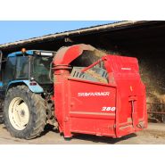 Pailleuse Silofarmer avec options de goulottes orientables et latérales