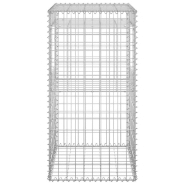 Vidaxl poteau à panier de gabion 50x50x100 cm fer 151268_2