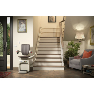 Chaise monte-escalier à assise pivotante - Siège et repose-pieds repliables - Dolce vita_2