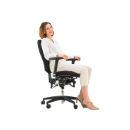 Siège de bureau pivotant, ergonomique avec accoudoirs réglables - 260 qi_2