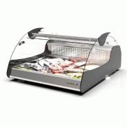 Vitrine réfrigérée spéciale poissons VX2 - 2 bacs GN 1/1 | Sayl Barcelona - XL - Noir_2