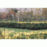 Grillage soudé maille 100x50mm Ral 6005 - 1000_2