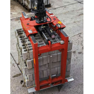 Pince à parpaings Série GMPTL R/A - Capacité 2000 à 3000kg - Fixe ou réglable - Adaptable sur grue ou porteur_2