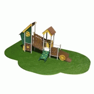 Structure de jeux 2 tours - Gamme Terra - TE20901I - Âge minimum 4 ans - Capacité 14 enfants_2