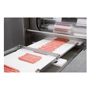 Automatisation pour dépilage et dépose de saucisses fraîches