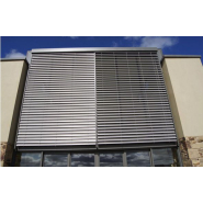 Brise soleil orientable autoportant 100% sur mesure - Lames en Z de 90 mm - Fabrication française et motorisé_2