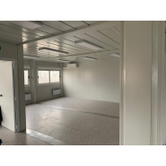 Construction  modulaire  robuste et confortable, déplaçable et réutilisable pour cabine d'atelier - MODULO SOLUTIONS_2
