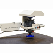 Ébavureuse VG-machines - Disc Arm Grinder 2.0 - Finition laser/plasma avec table aspirante et brosses interchangeables_2