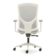 Fauteuil CROISIC Blanc - Dossier Résille - Translation d'Assise - Accoudoirs 3D - Référence 6378 FR206_2