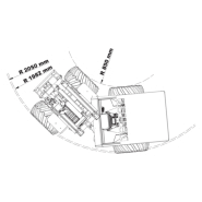 Chargeur articulé Cast Group 830D Carbon - Motorisation Kubota D1305 - 25 Cv - Bras télescopique_2