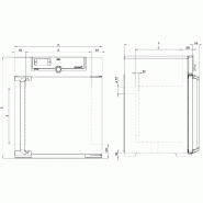 Etuve / stérilisateur MEMMERT SF110 avec convection forcée 250°C_2