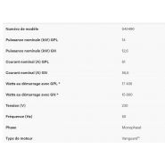 Générateur avec boîtier durable et revêtement en poudre