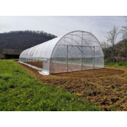 Serre de jardin modèle tubulaire à porte battante ou coulissante_2