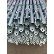 Tirant poussant galvanisé - 1.80 à 3.50 m - stabilisation de pré-mur ou pièces préfabriquées_2