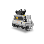 Broyeurs à transmission hydraulique pour pelles DML/HY - Broyeur forestier avec rotor à outils fixes_2