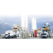 Mb-k140 centrale à béton fixe - meka - 136 à 153 m³/h - Double Arbre - 2x55 kW_2
