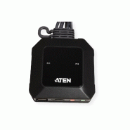 ATEN CS22H Commutateur KVM câble HDMI 4K USB 2 ports avec sélecteur de port distant_2