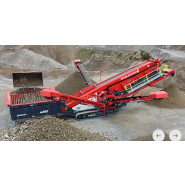 Crible mobile sur chenille à 3 étages - Technologie Doublescreen - Sandvik QA452_2