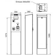 Dto 1004 a - borne de paiement parking - urbaflux - alimentation électrique 230v_2