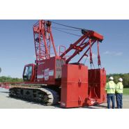 MLC90A-1 - Grue treillis sur chenille - Capacité maximale 81,6 t - Cabine large et système d'auto-assemblage_2