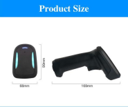 Scanner de codes à barres 2D portatif câblé - Résolution 640x480 - CMOS, Vitesse 35cm/s_2
