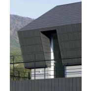Panneaux d'ardoises métalliques - Revêtement thermolaqué ou pierre naturelle - METROTILE® interlock iSLATE_3