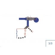 Pzp-v449 - Structure pour aire de jeux combinée Go-Elan - Hauteur de chute 111 pouces (282 cm)_2