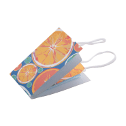 Étui pliable pour masque facial jetable - Impression quadri incluse - Couleur blanche - Minimum 250 pièces_2