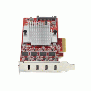 Carte PCIe USB-C 4 Ports, USB 3.2 10 Gbit/s, Carte d'Extension PCI Express USB-C, 4 Contrôleurs USB_2