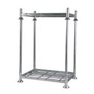 Palette de stockage métallique avec charge admissible jusqu'à 2000 kg